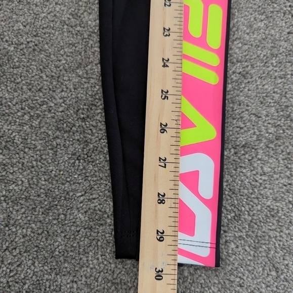 FILA cropped women's black legging Small - Picture 8 of 8